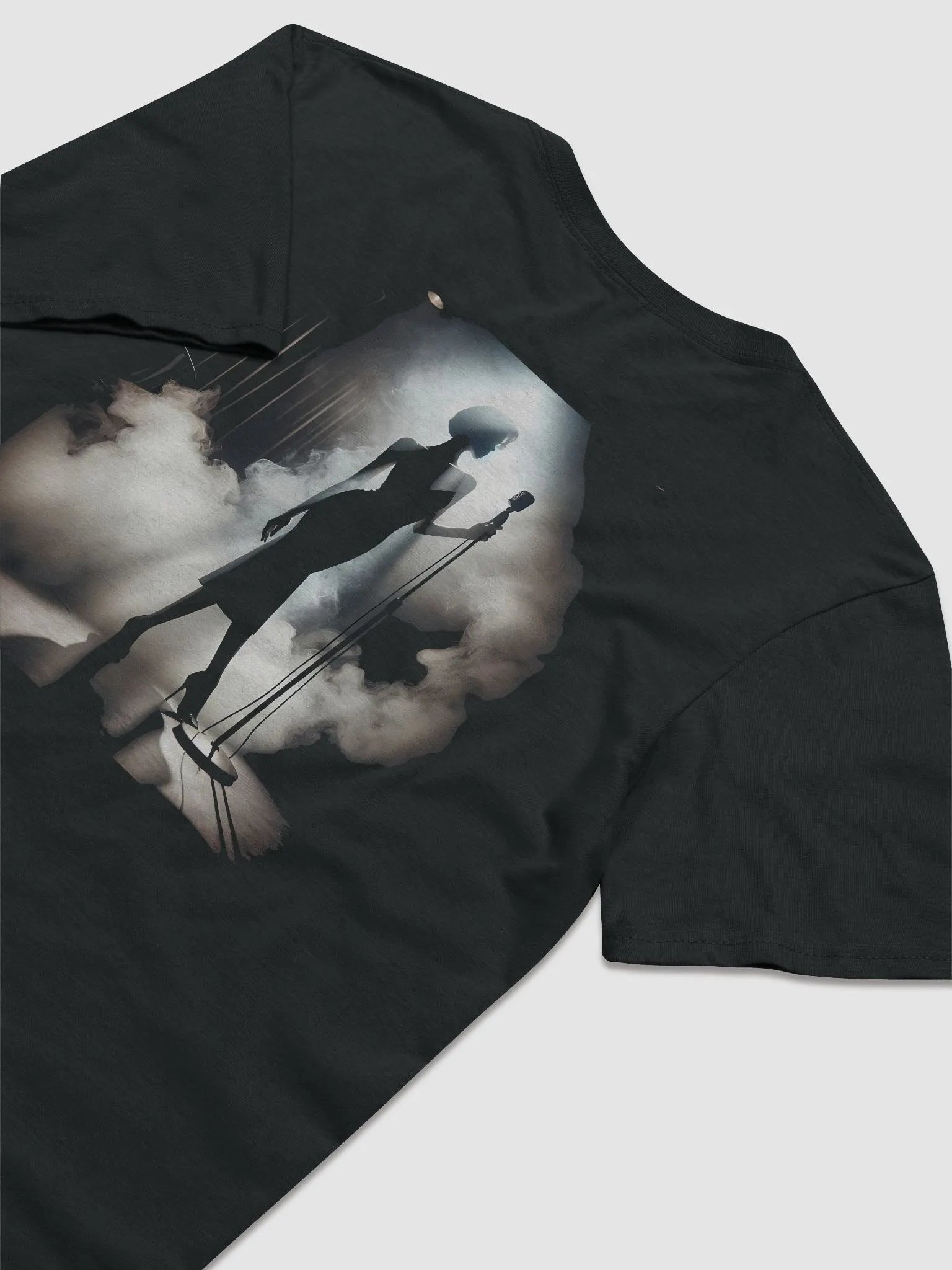 Sultry Jazz Singer Spotlight (Womens Tee) product image (7)