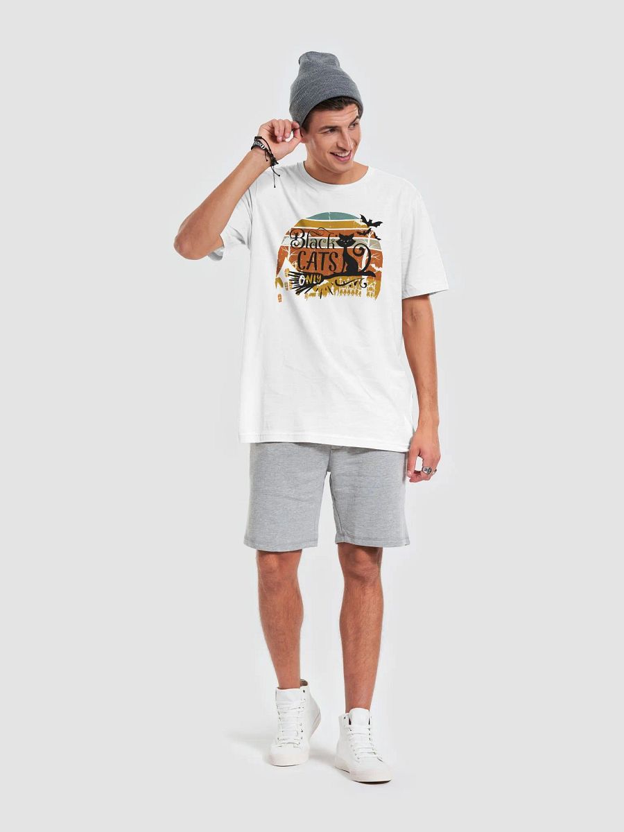 Whimsical Black Cats Sunset T-Shirt product image (3)