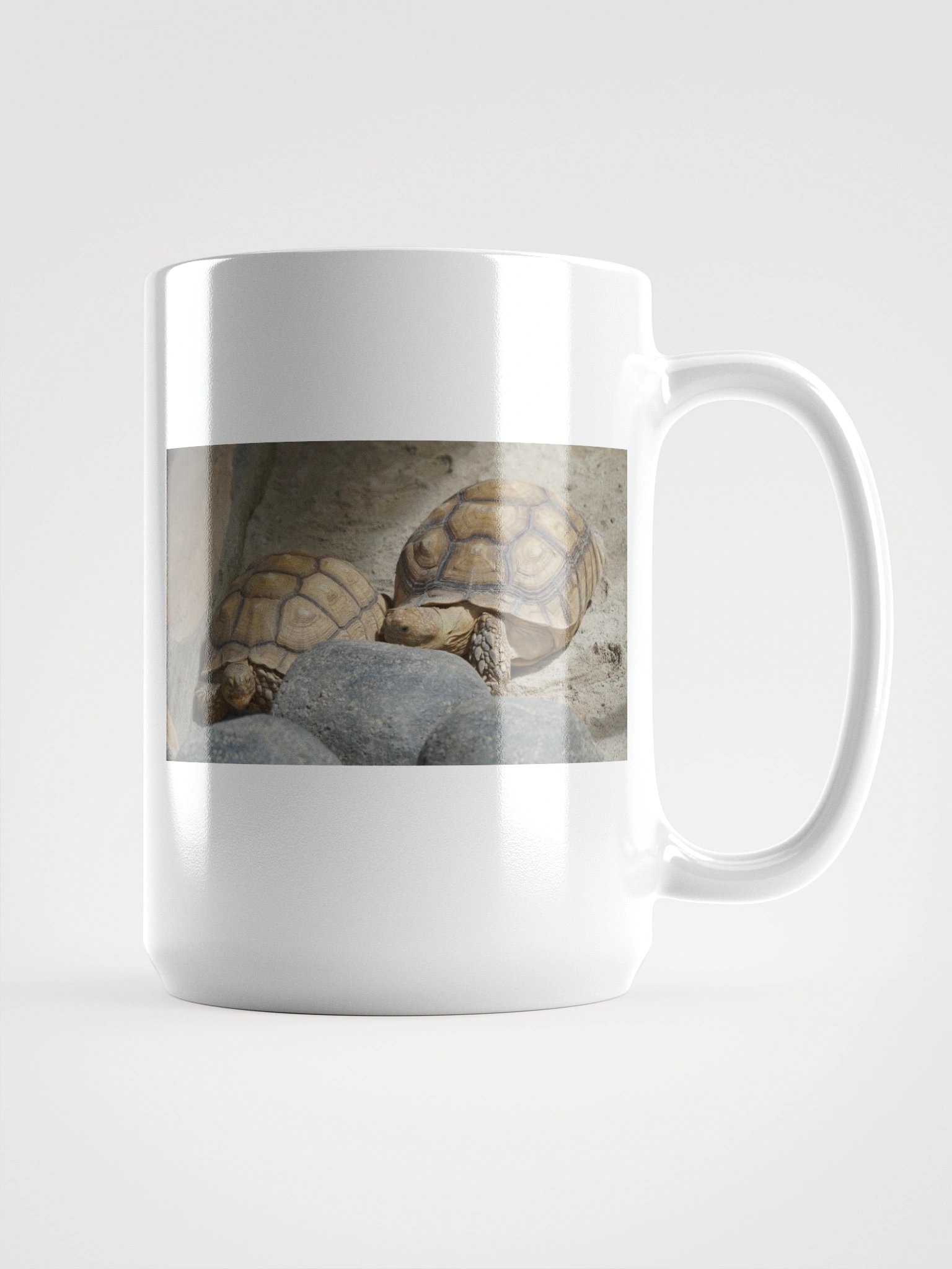 Hexagonal Tortoise Paradise Mug product image (2)