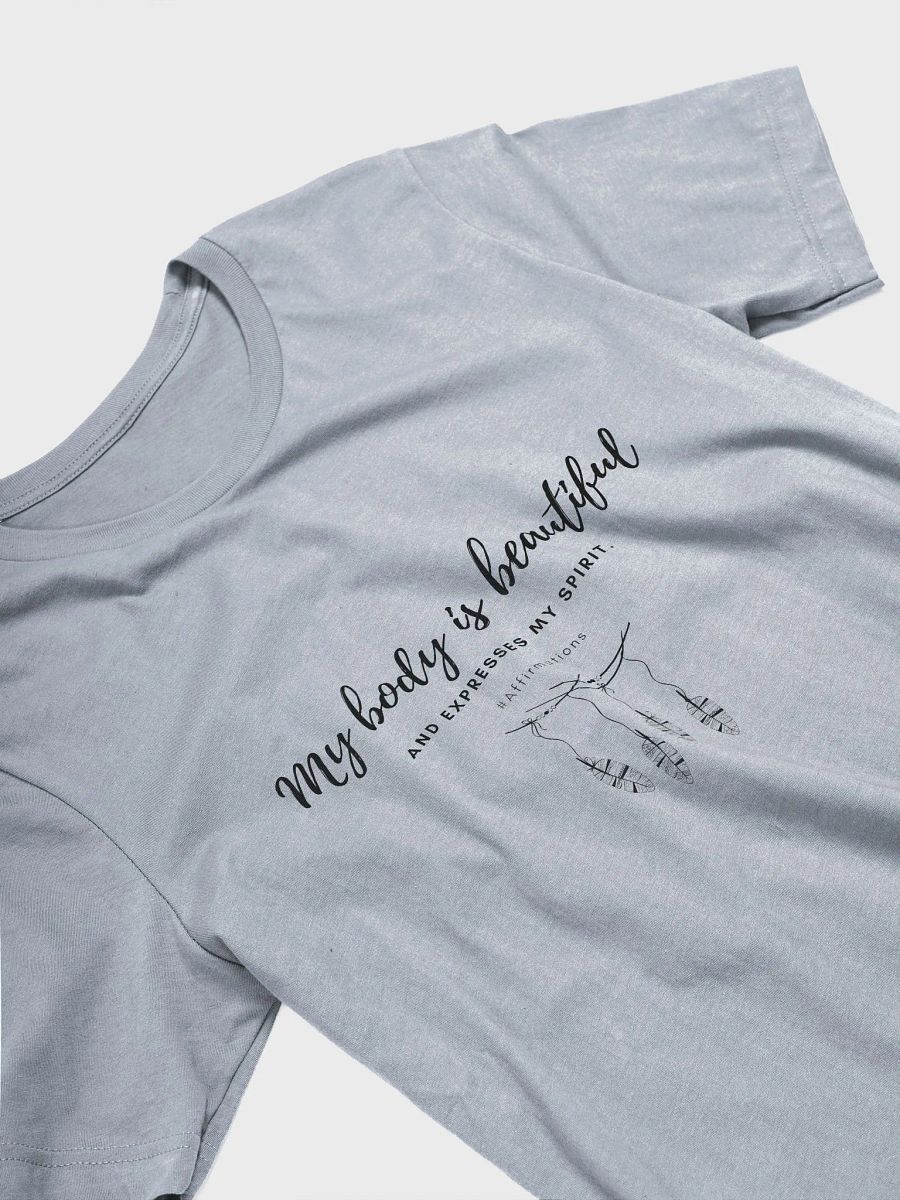 My body is beautiful Dark Unisex Super soft T-Shirt product image (13)
