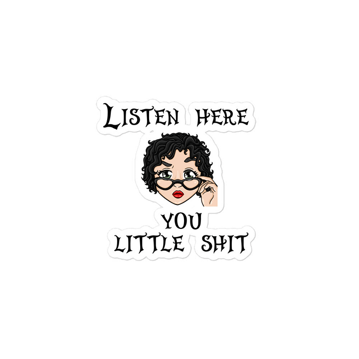 The Mom Look Little Shits Kiss Cut stickers product image (1)