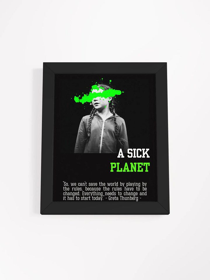 Change the Rules Greta Framed Matte Poster product image (7)