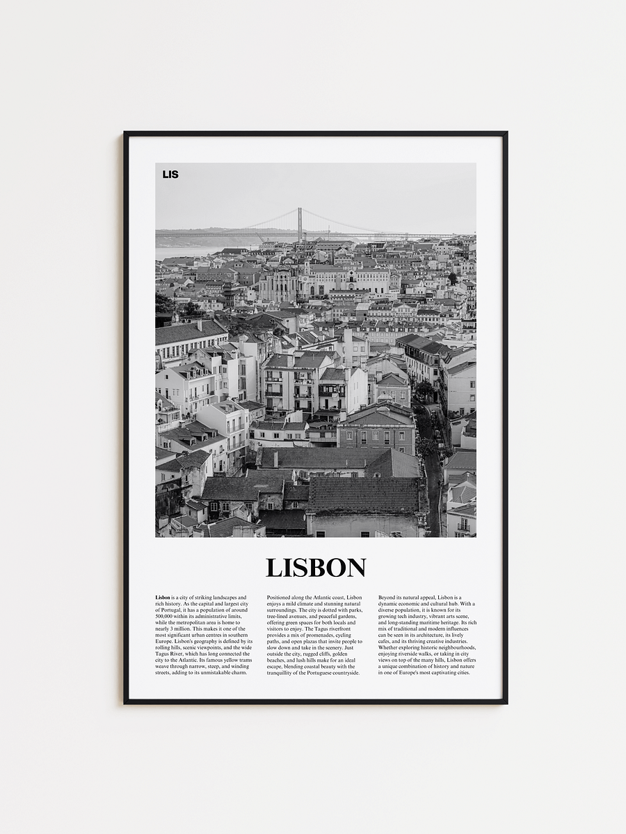 Lisbon 03 Newspaper Poster product image (1)