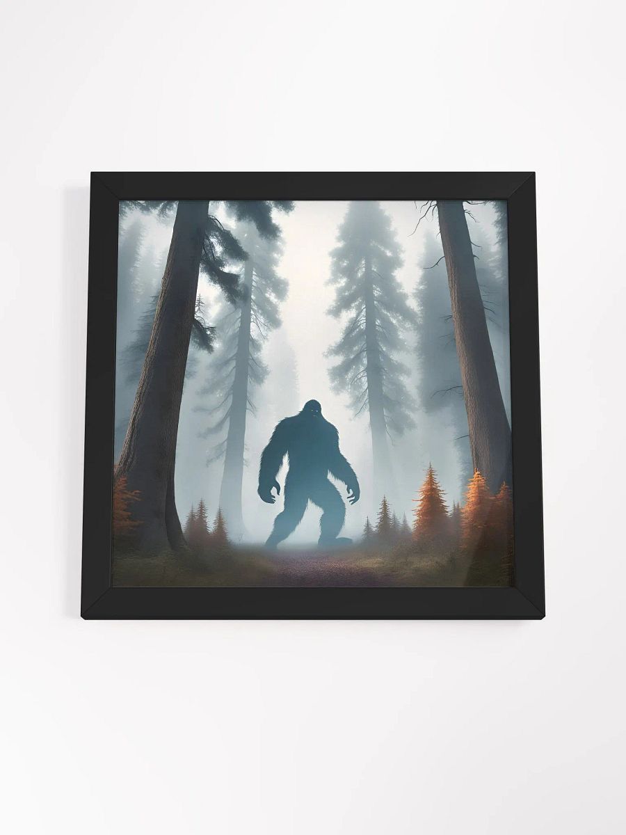 Wall Art of Bigfoot Standing in the Mist product image (4)