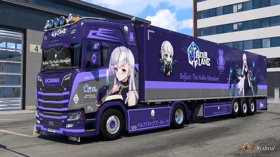 [ETS2] HMS Belfast (The Noble Attendant) - Azur Lane [Combo Skin] product image (3)
