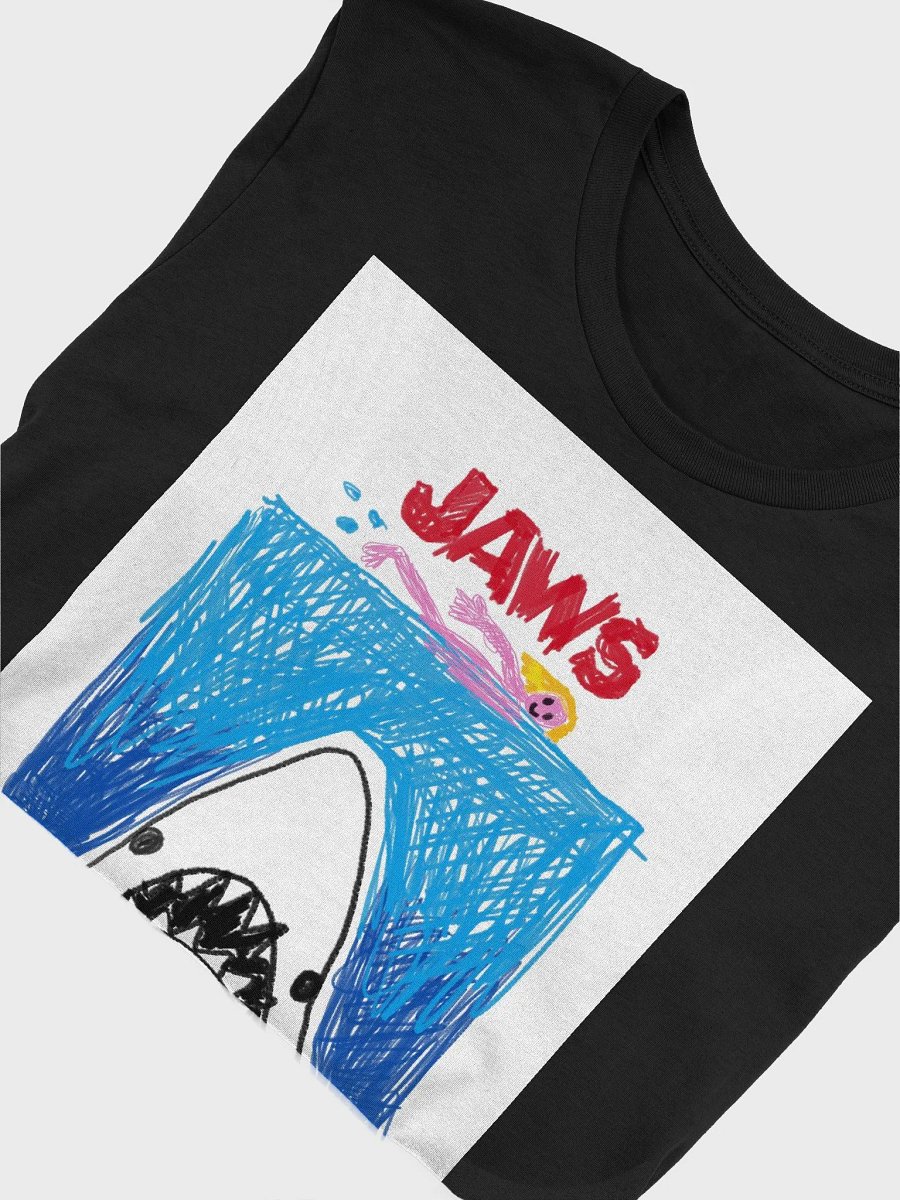 🦈 "JAWS" CreepyKids Horror Girl Tee Art Print 💀 product image (5)