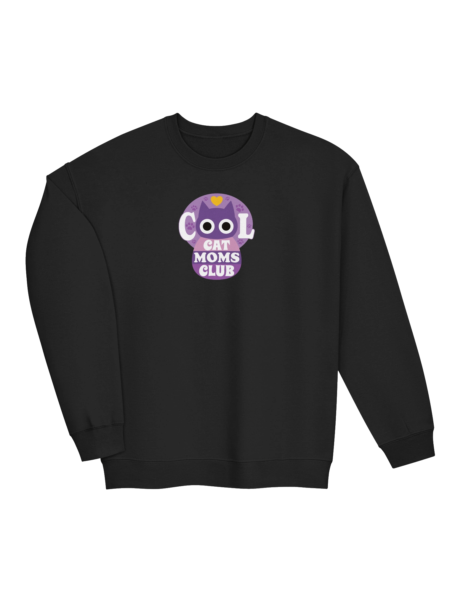 Cool Cat Moms Club - Unisex Adult Sweatshirt product image (3)