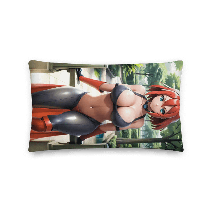 Crimson Breeze Anime Premium Pillow product image (1)