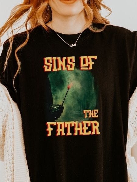 Dramione Sins of the Father Fanfiction Vintage Pulp Mystery Harry Potter Shirt product image (11)