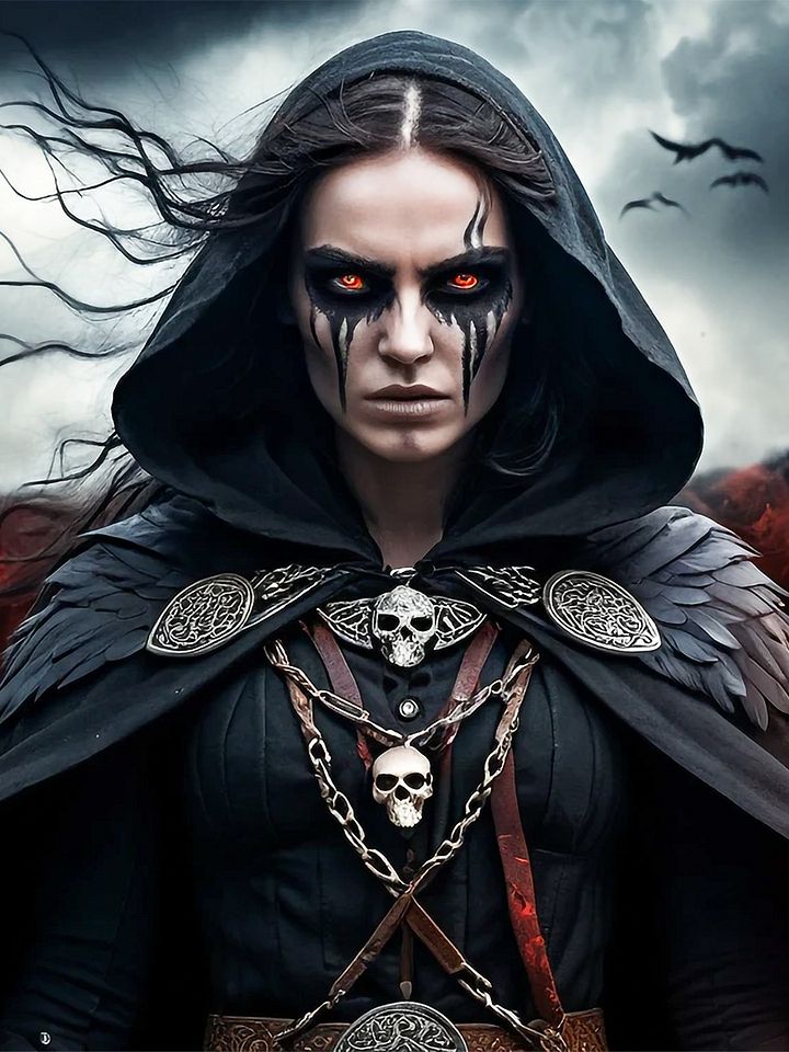 Badb of the Morrigan – Celtic Goddess Meditation Music for Prophecy | 1-Hour of Meditation Music for Introspection product image (1)
