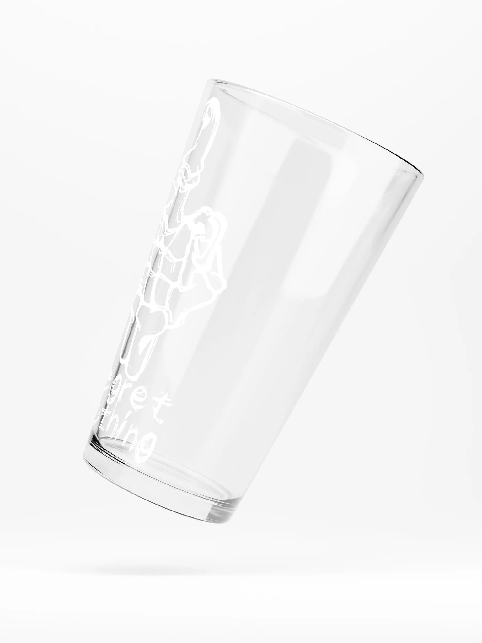 No Regrets Beer Glass product image (5)