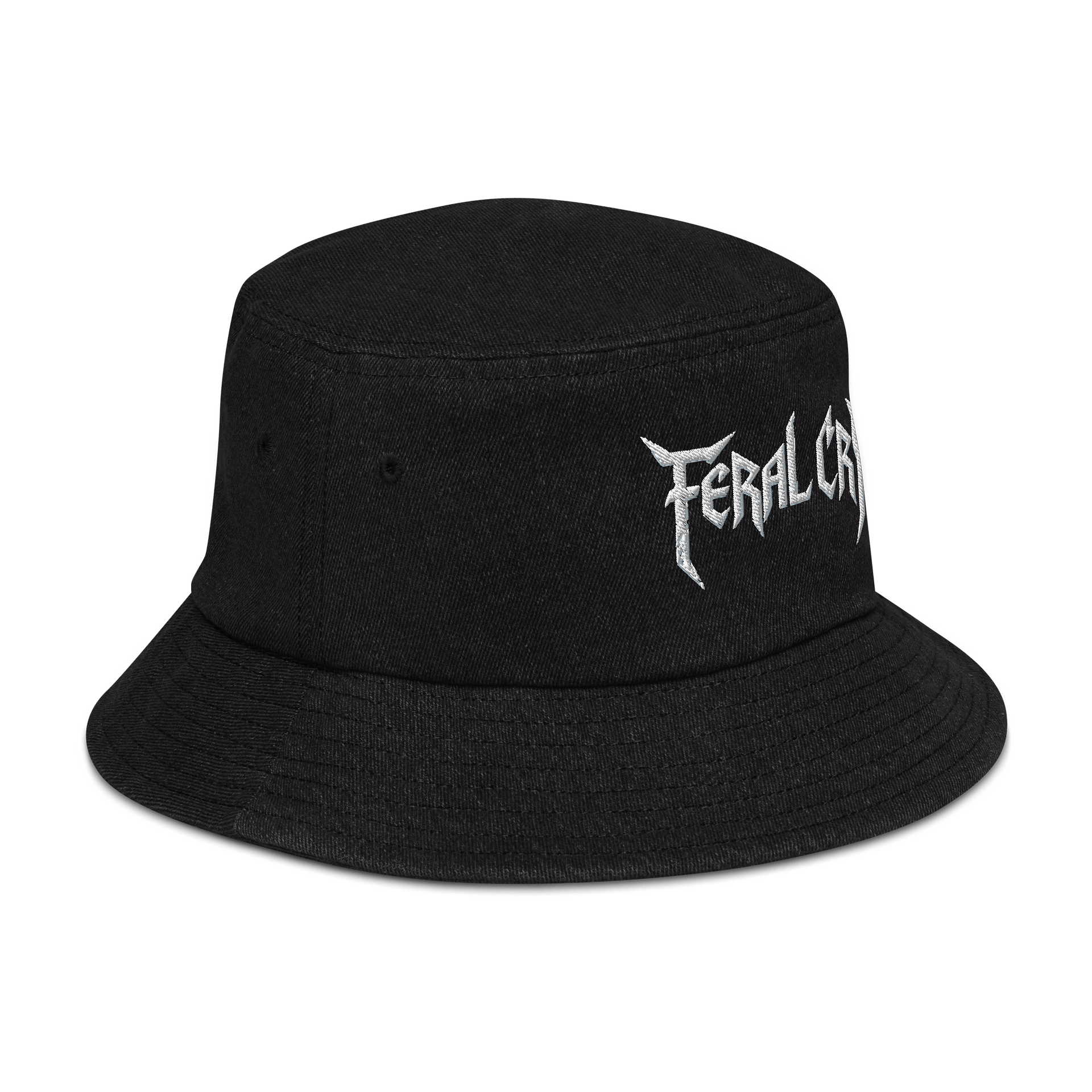 Feral Cry Denim Bucket Hat product image (4)