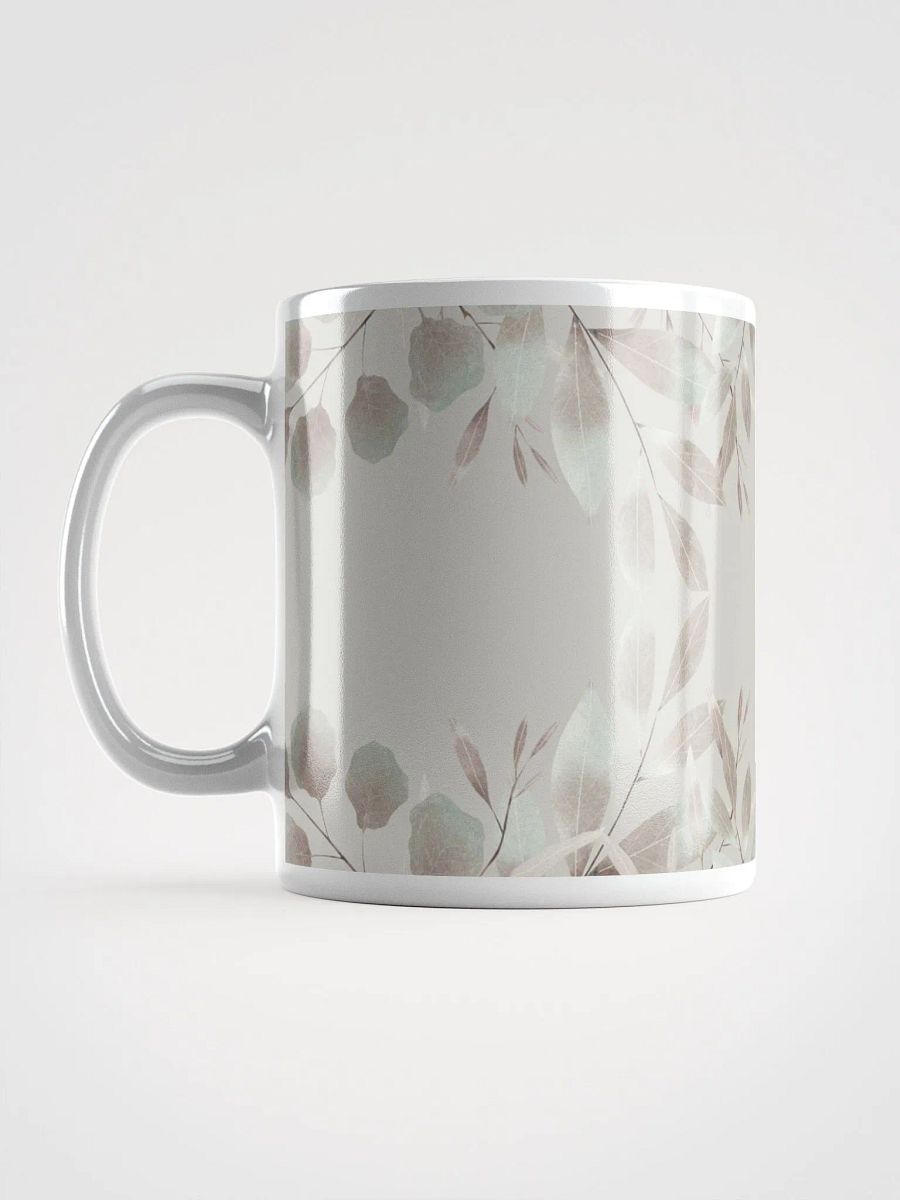 Pastel Leaf White Mug product image (17)