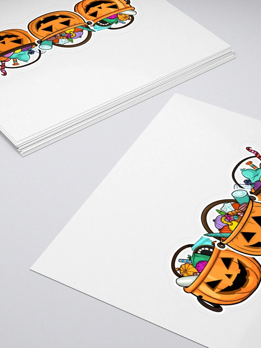 Halloween Candy Bucket Sticker Trio product image (4)