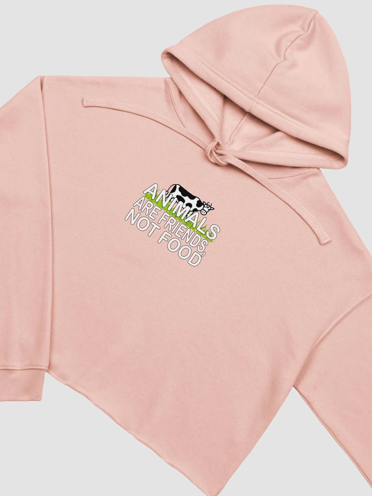 Animals Are Friends Crop Hoodie product image (3)