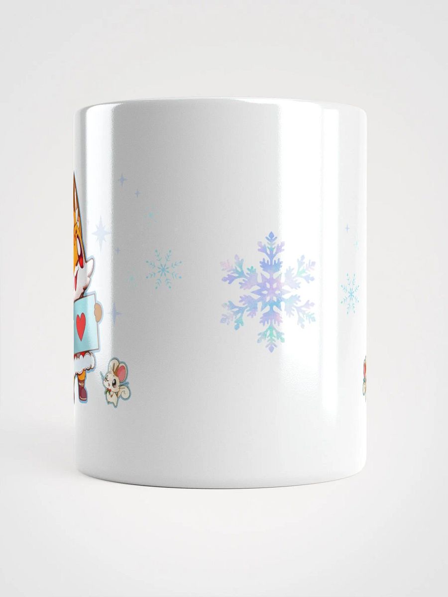 🦊🐭 Happy Holidays from Tots and Mitt ❄️White Mug Option 1 product image (3)