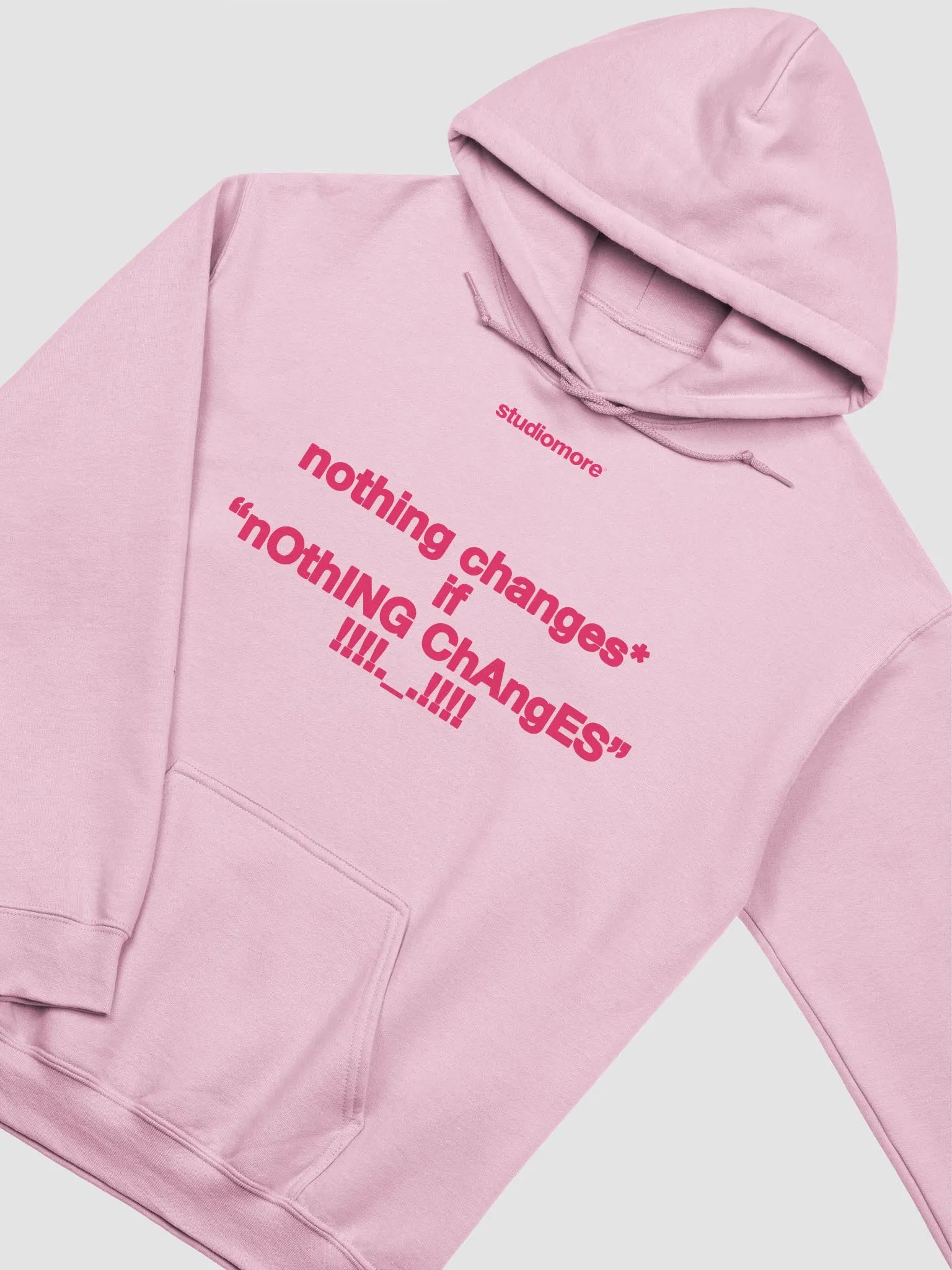 Nothing Changes but Pink - Hoodie product image (2)