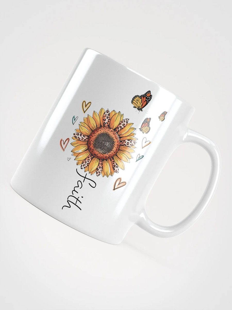 Sunflower Butterfly Faith Mug product image (3)