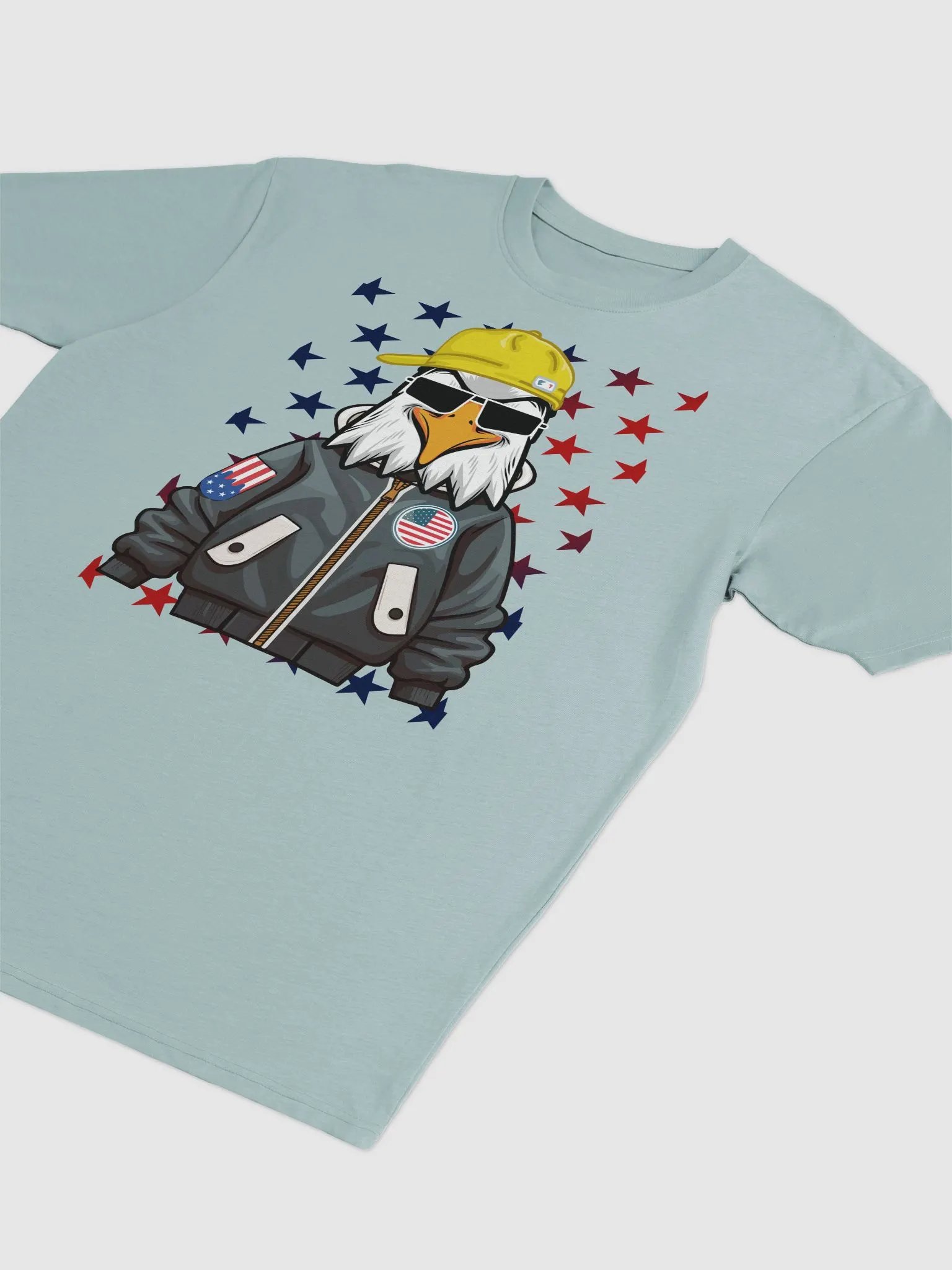 Patriotic Eagle with Stars Men's Tee product image (16)
