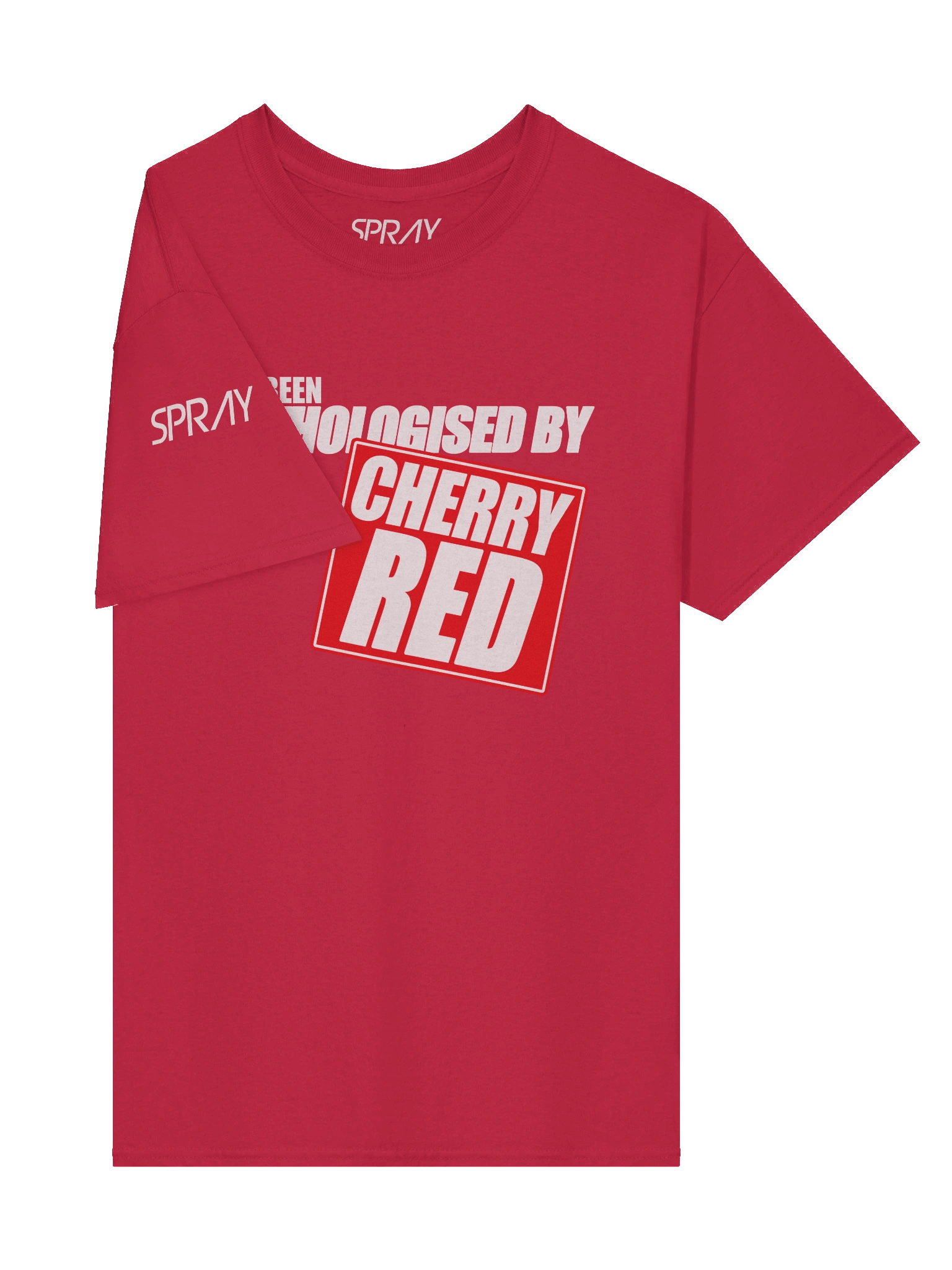 SPRAY - Anthologised By Cherry Red T-shirt product image (4)