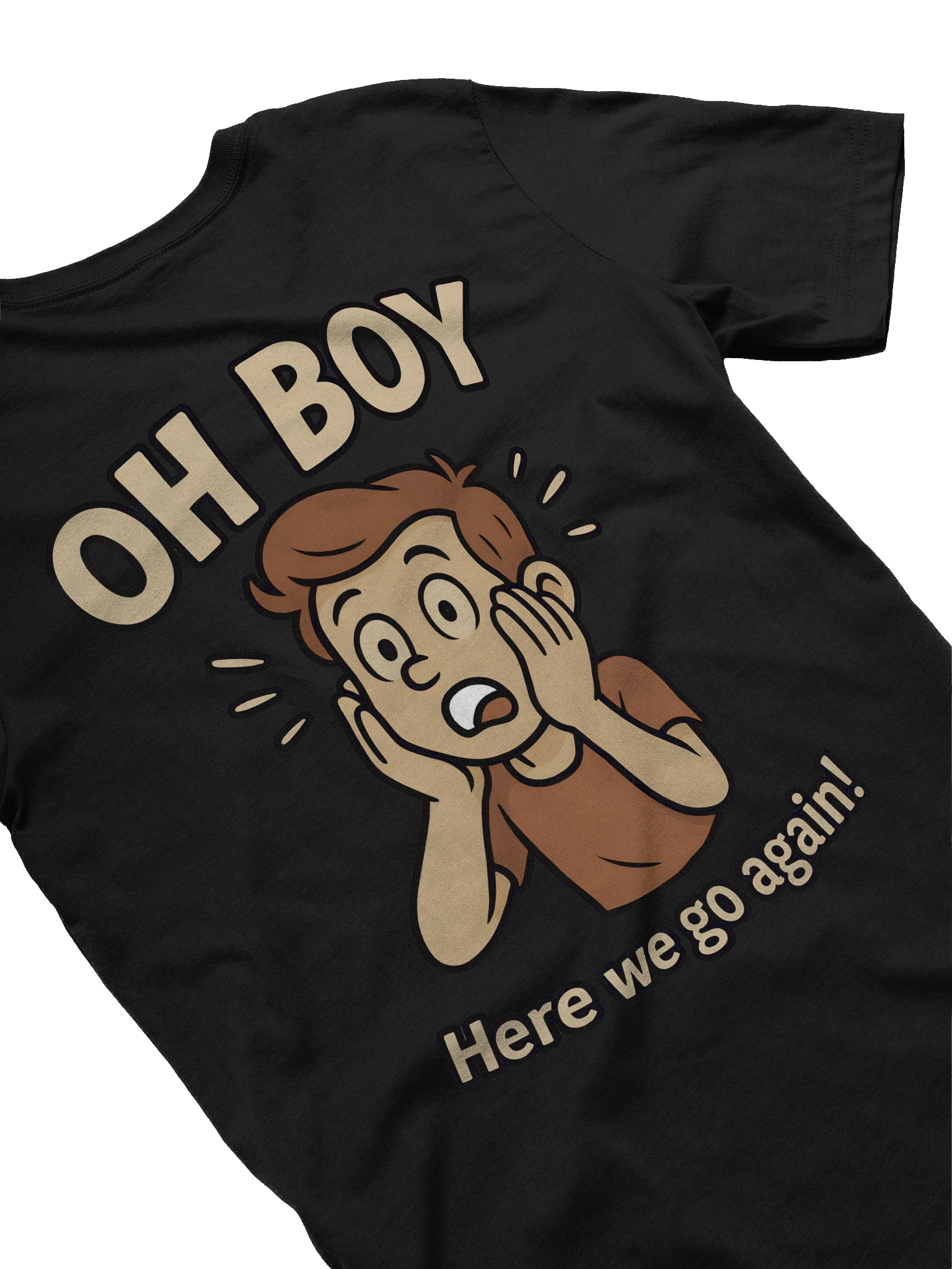 Oh Boy! Gamer Joe Coffee Tee product image (4)
