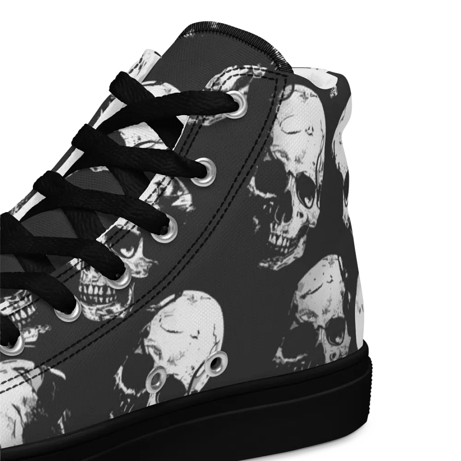 Grim Soles Monochrome Men's High Tops product image (10)