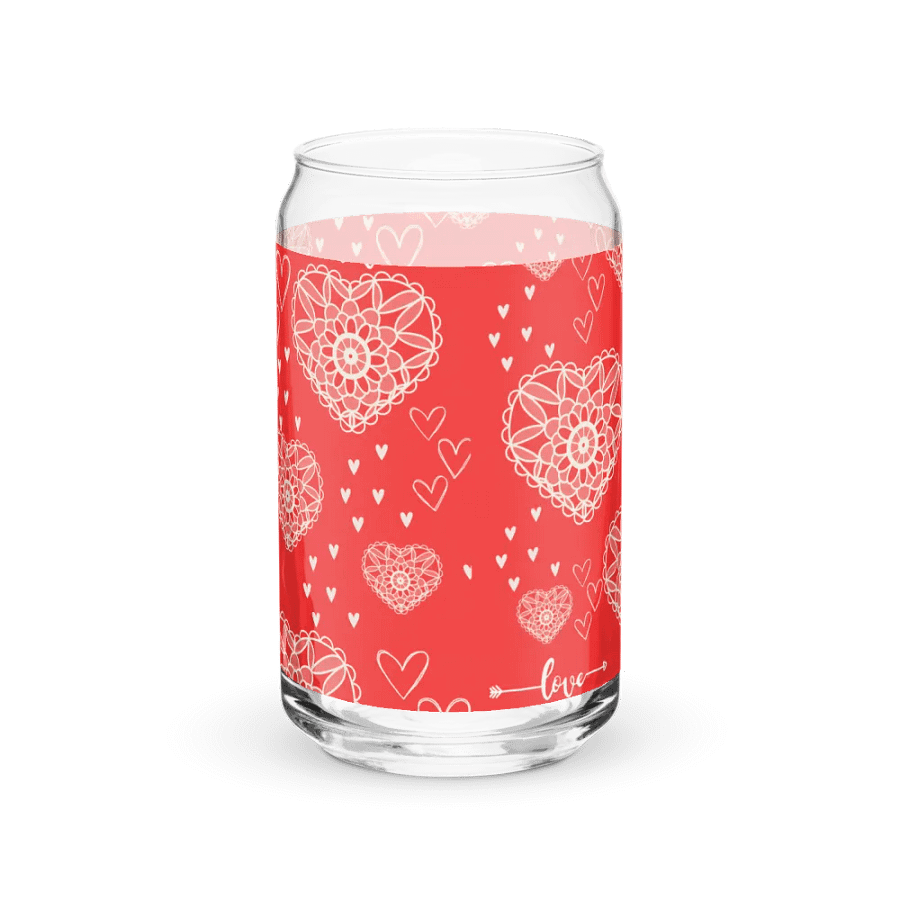 Love-Struck Can-Shaped Glass product image (1)