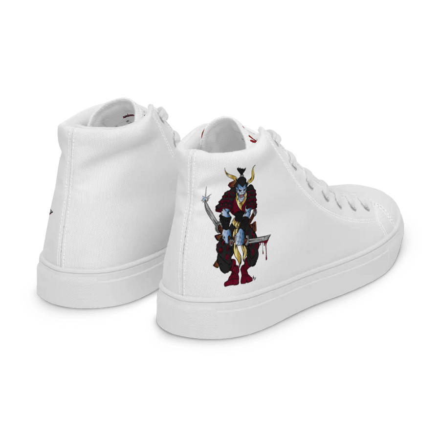 Men's Katana Samurai High Top Canvas Shoes product image (7)