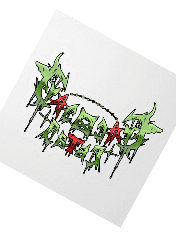 metal logo stickie! product image (6)