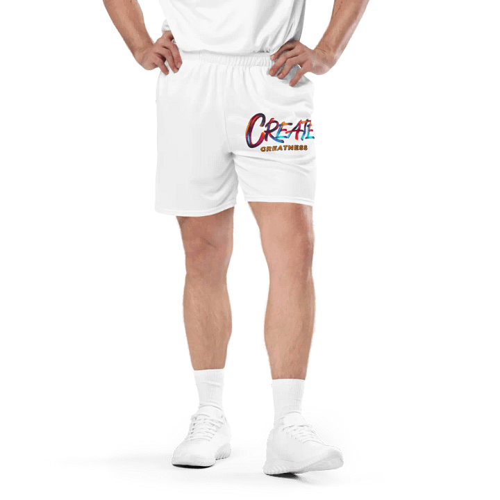 Create Greatness Mesh Shorts product image (1)