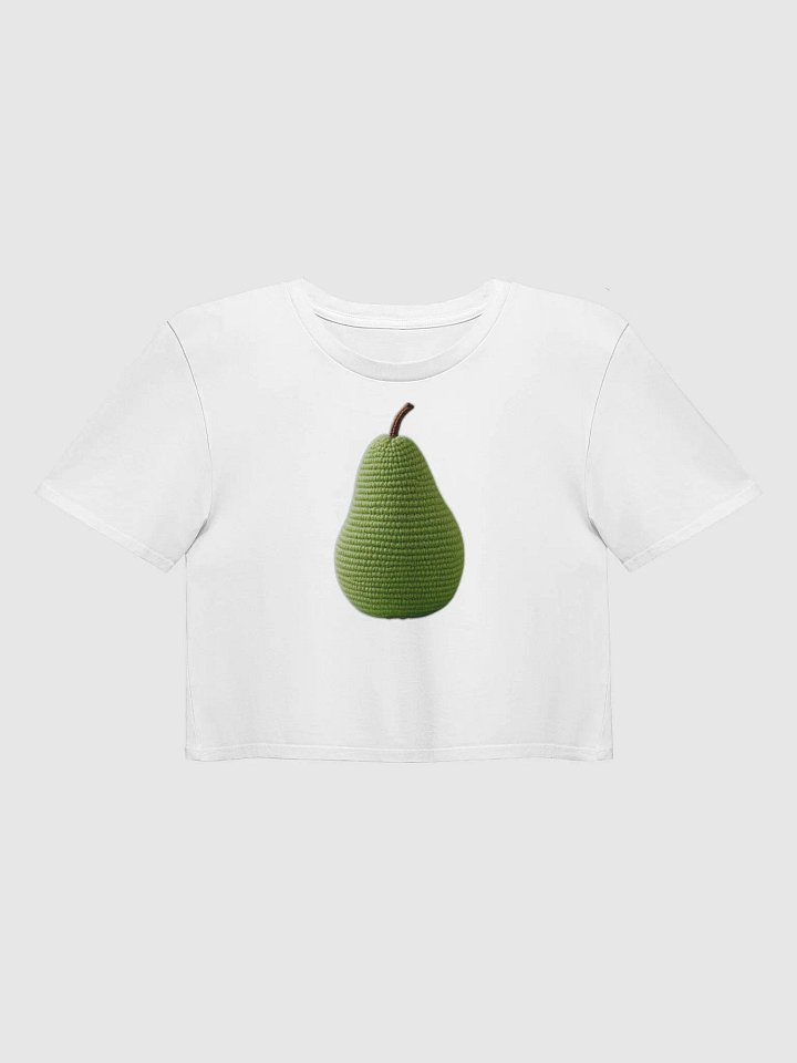 CozyAvocado Women's Premium Pear Crop Top #7 product image (1)