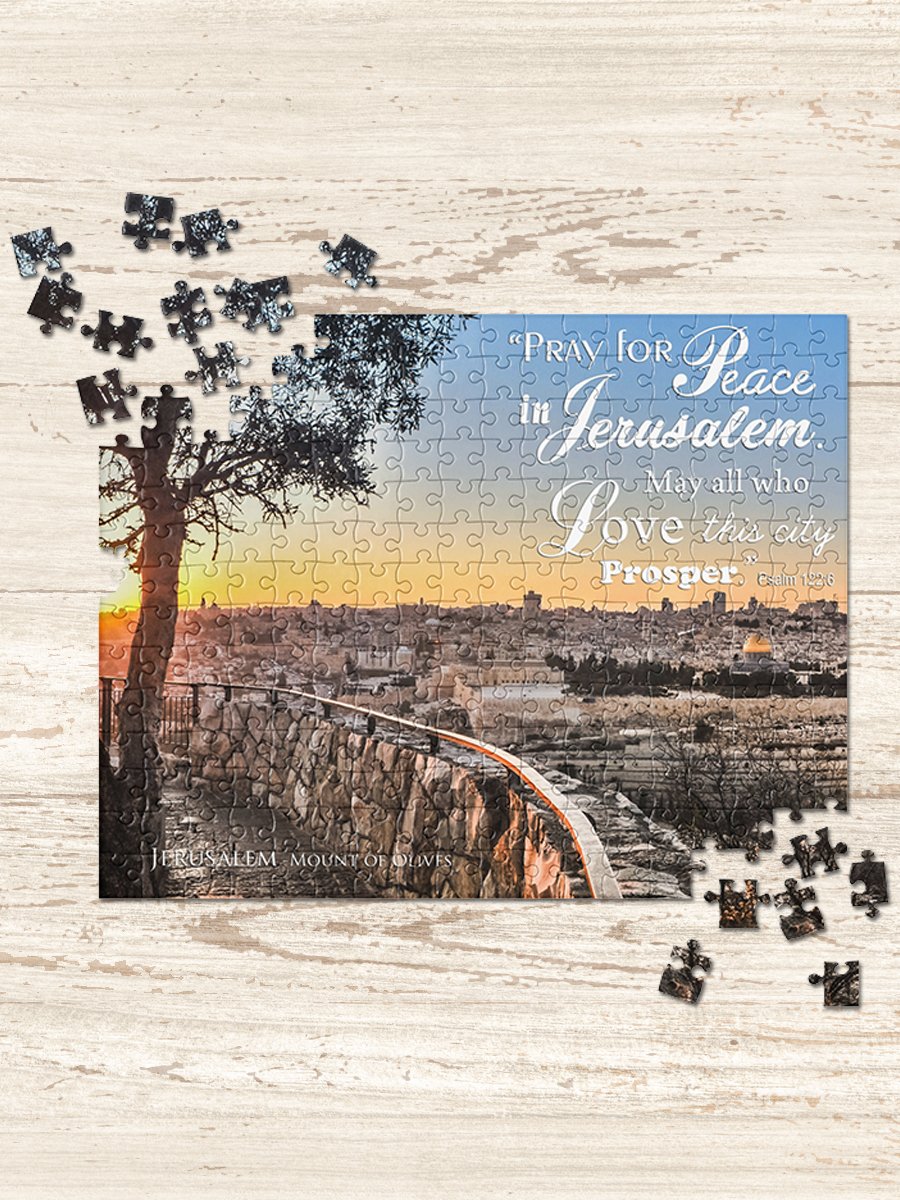 PRAY FOR PEACE IN JERUSALEM Jigsaw Puzzle product image (1)