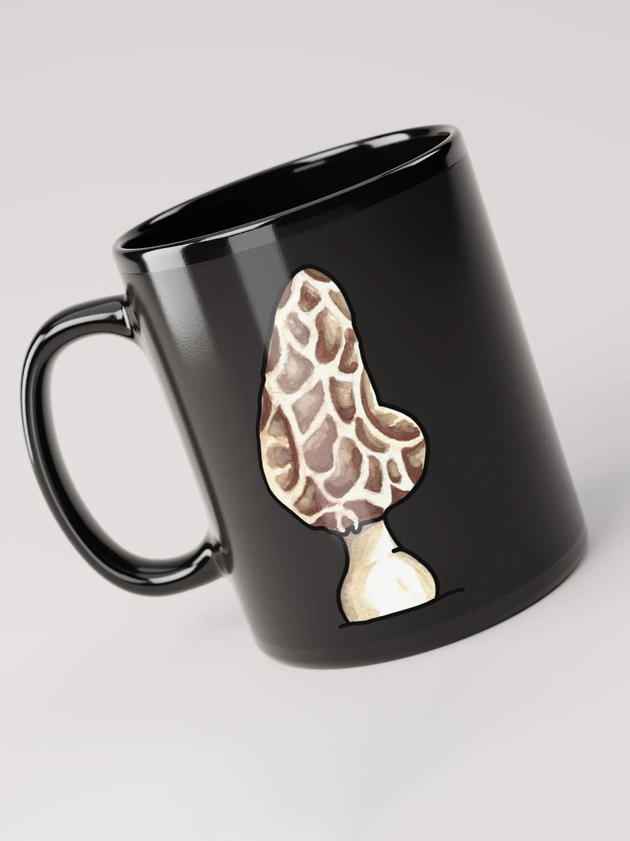 Linus's Morel Mug ~ Black product image (5)