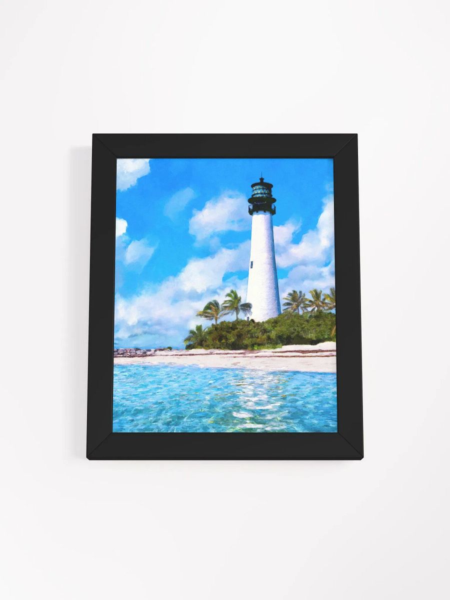Cape Florida Lighthouse Framed Poster product image (3)