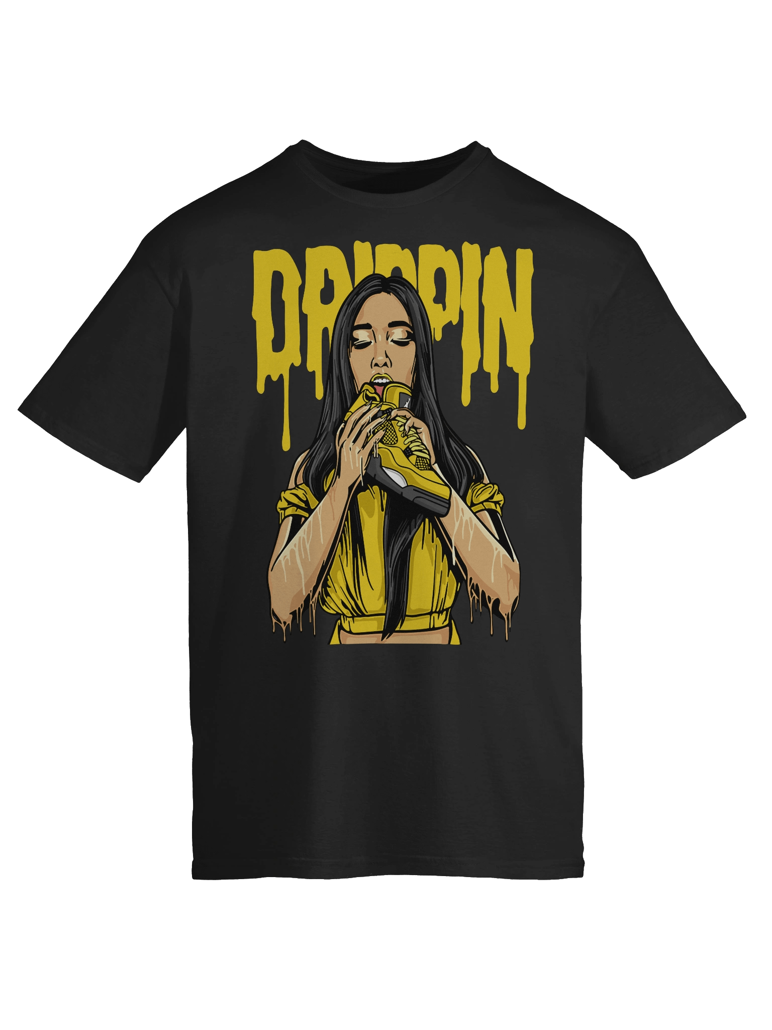Drippin' Yellow Sneaker Unisex Tee product image (9)