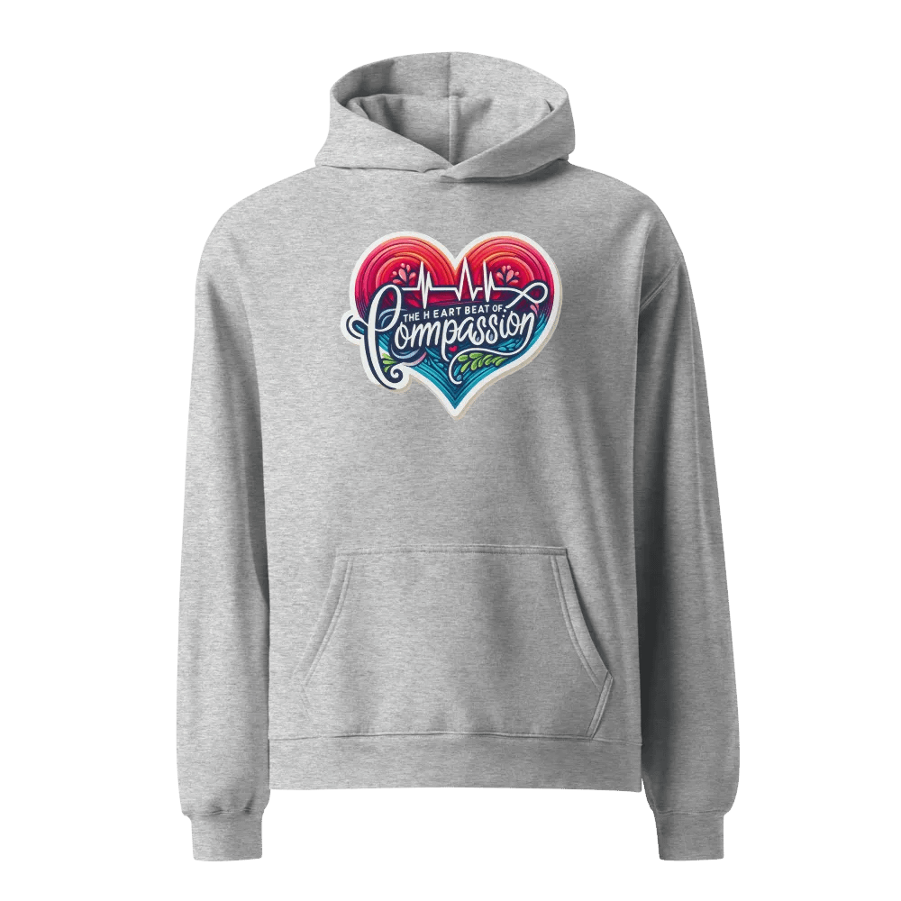 Compassion's Heartbeat Oversized Hoodie product image (4)