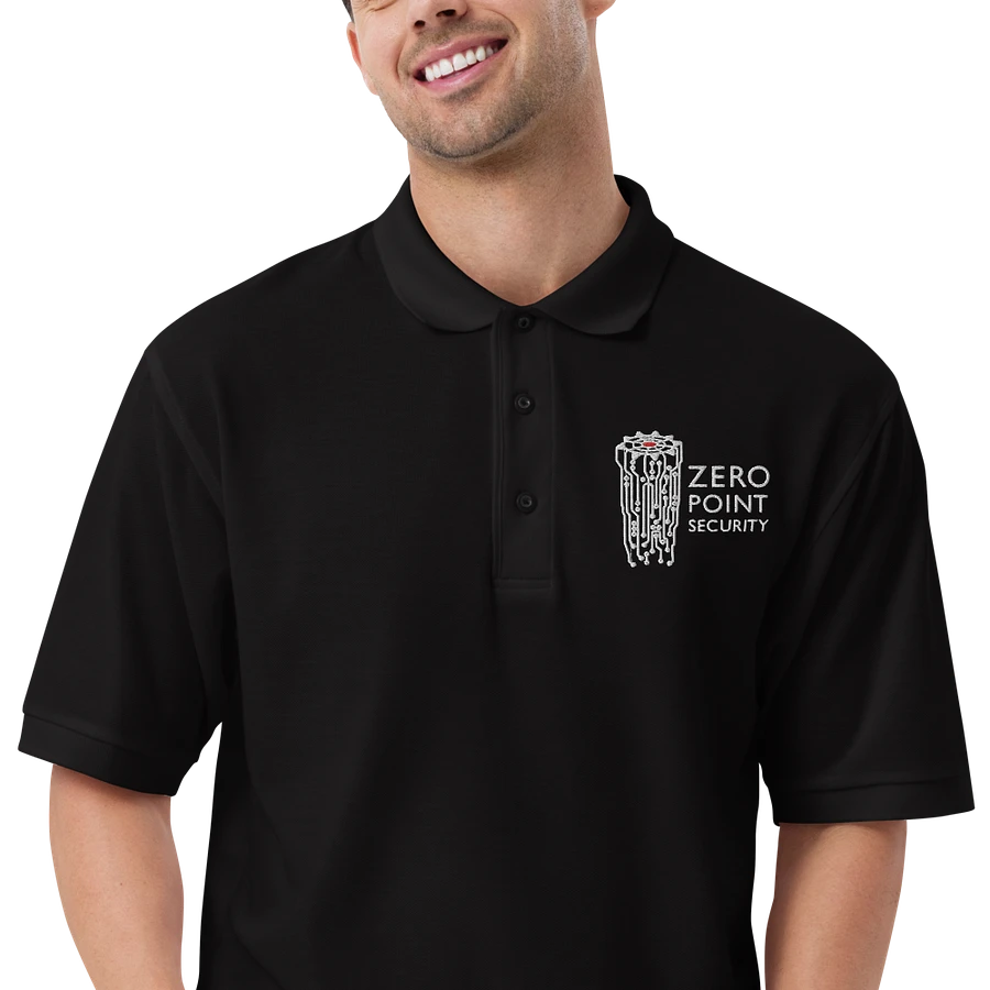 Zero-Point Polo Shirt (Black) product image (11)