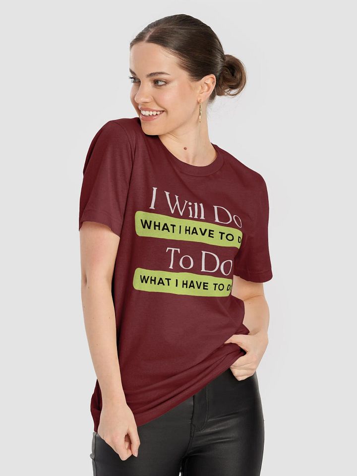 What I have to do Optical Illusion T-Shirt product image (22)