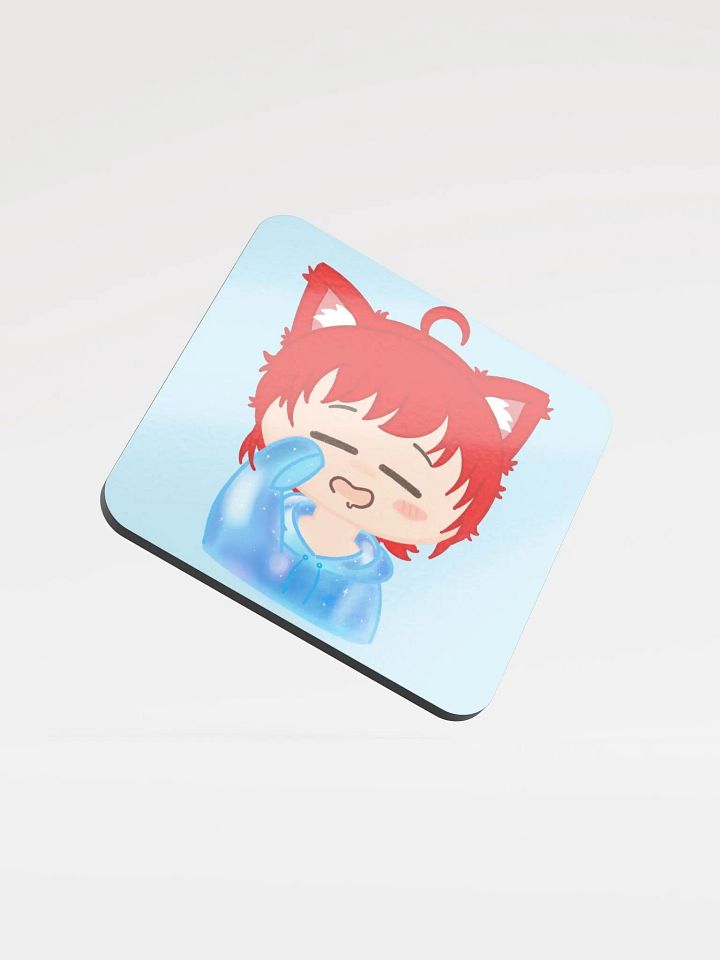 Sleepy Void Kitty - Coaster product image (1)