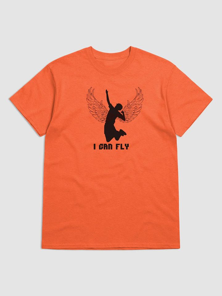 Hinata 'I Can Fly' Orange Tee - Front product image (1)