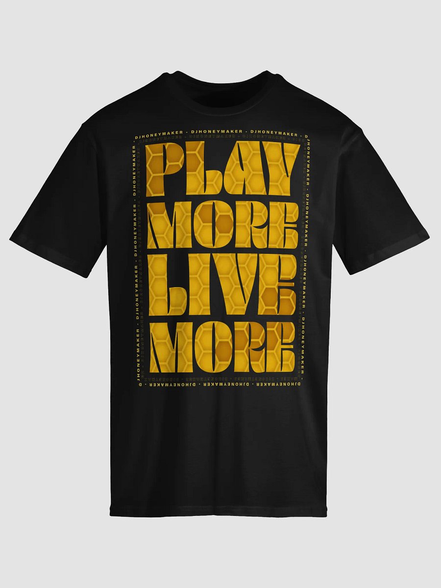 Play More Live More Unisex Premium T-Shirt product image (13)