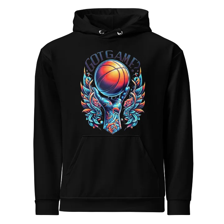 GOT GAME HOODIE BLACK product image (1)