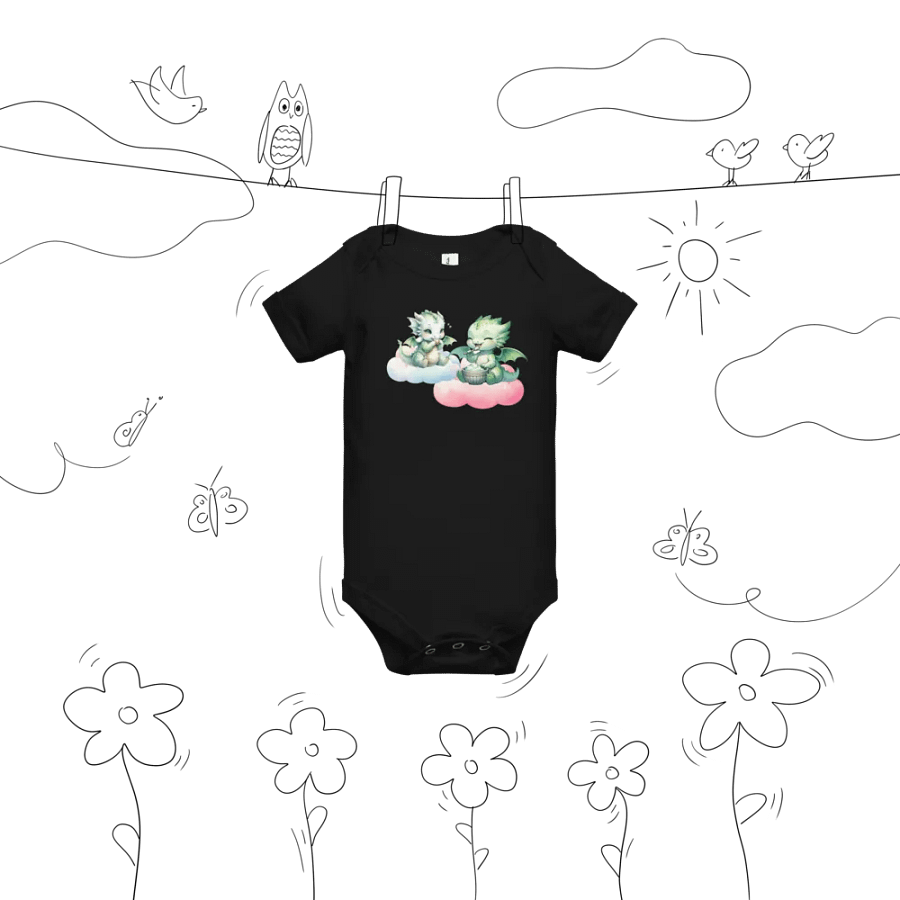 Dragon on clouds Onesie product image (9)