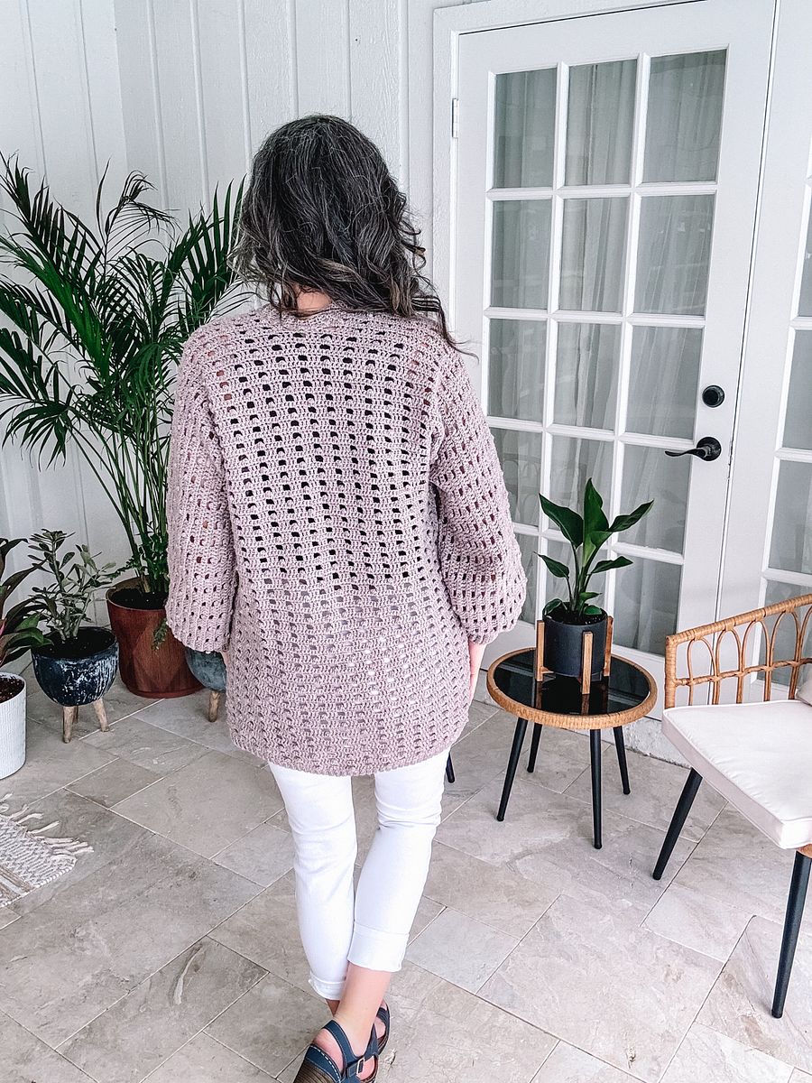 Hummingbird Crochet Cardigan Pattern product image (8)