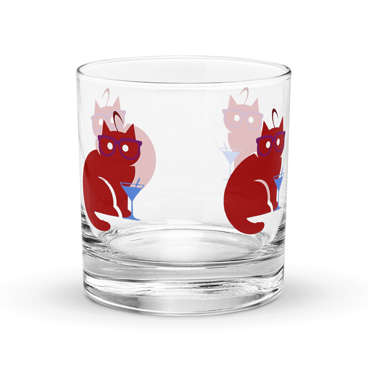 MartiniCat Rocks Glass product image (2)
