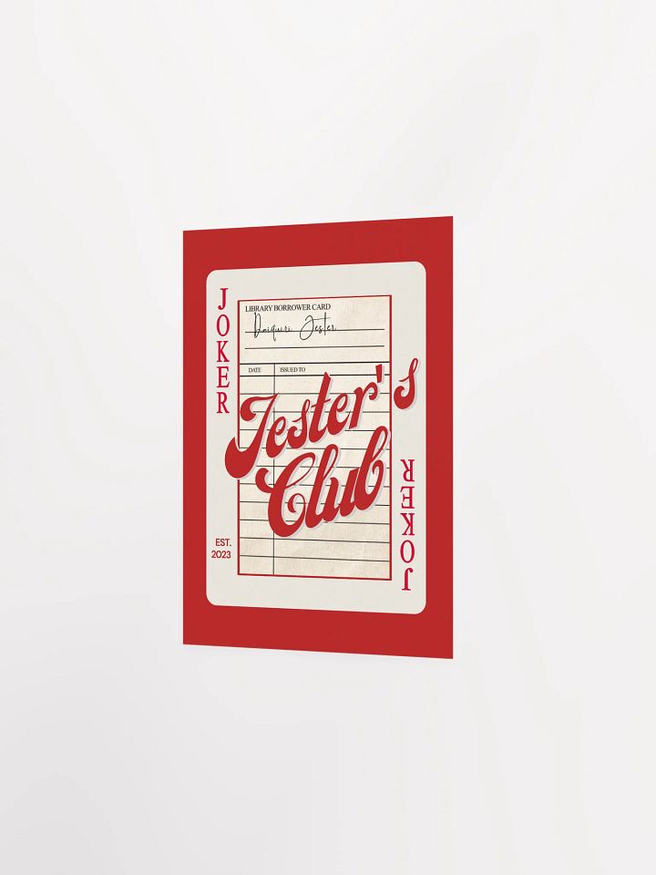 JESTER'S CLUB PRINT product image (11)