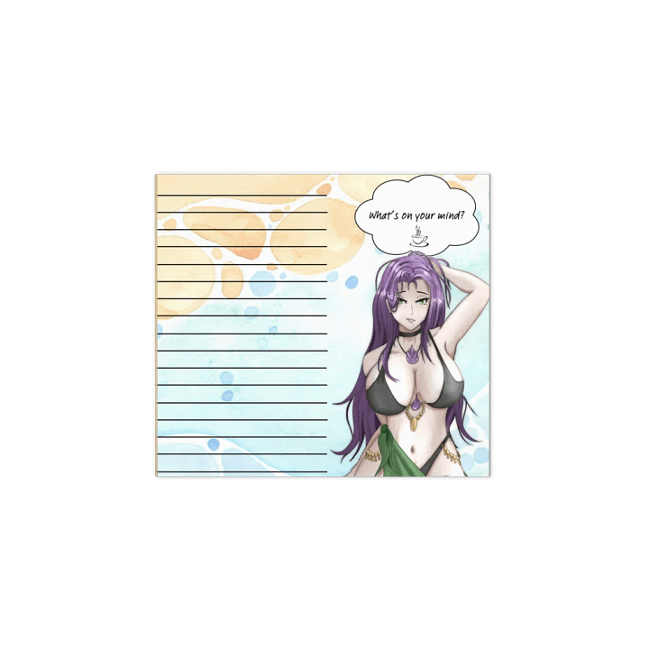 Beach Flames Notepad product image (1)