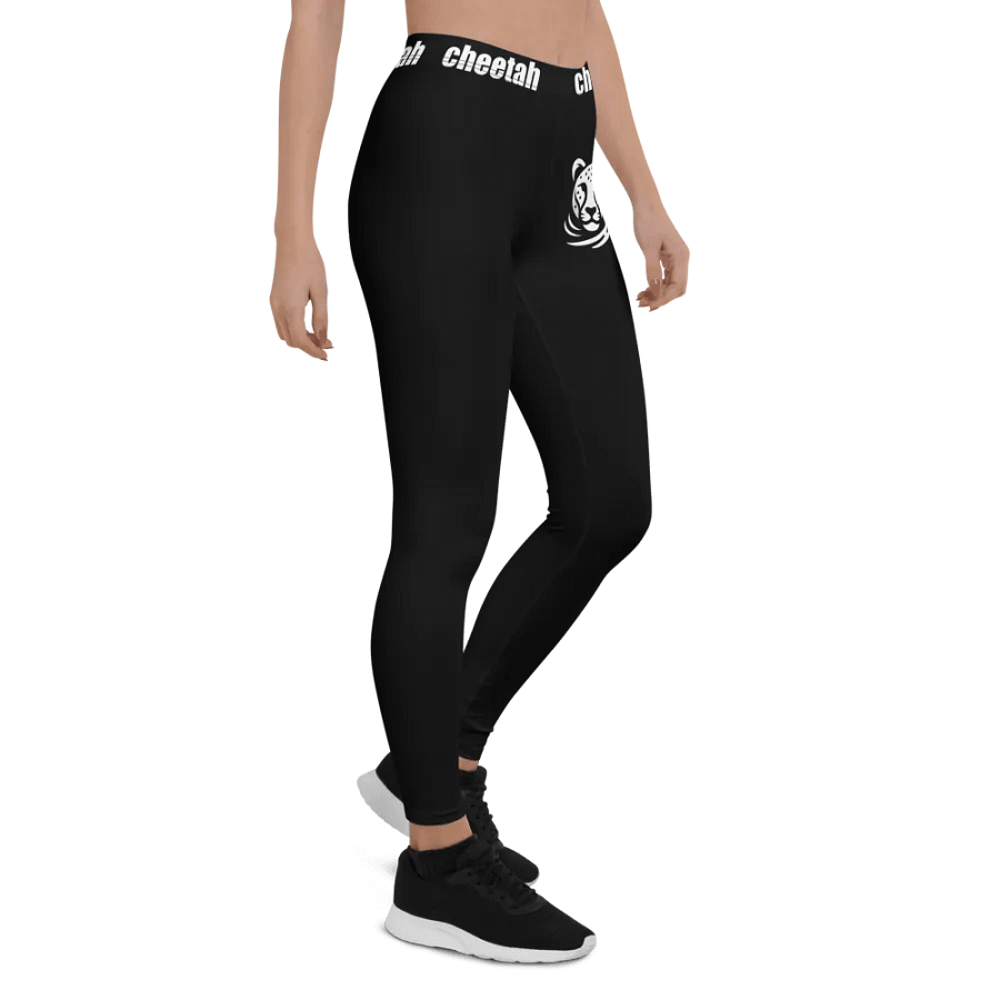 cheetah leggings black product image (6)