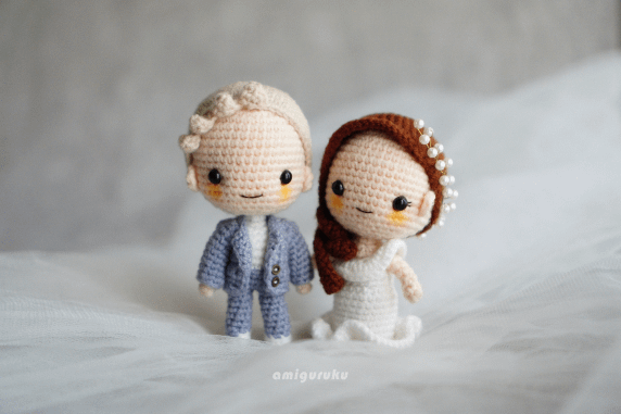 Wedding Couple - DIY Crochet Kits product image (2)