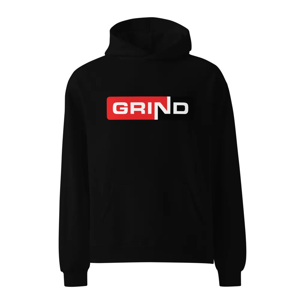GRIND Logo Premium Oversized Hoodie product image (1)